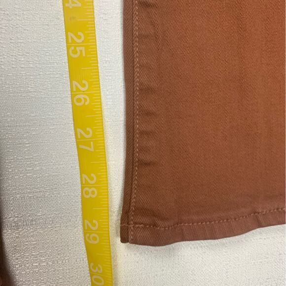 Pilcro women's 18 W bootcut jeans rust patch pocket anthropologie denim casual - Picture 12 of 12